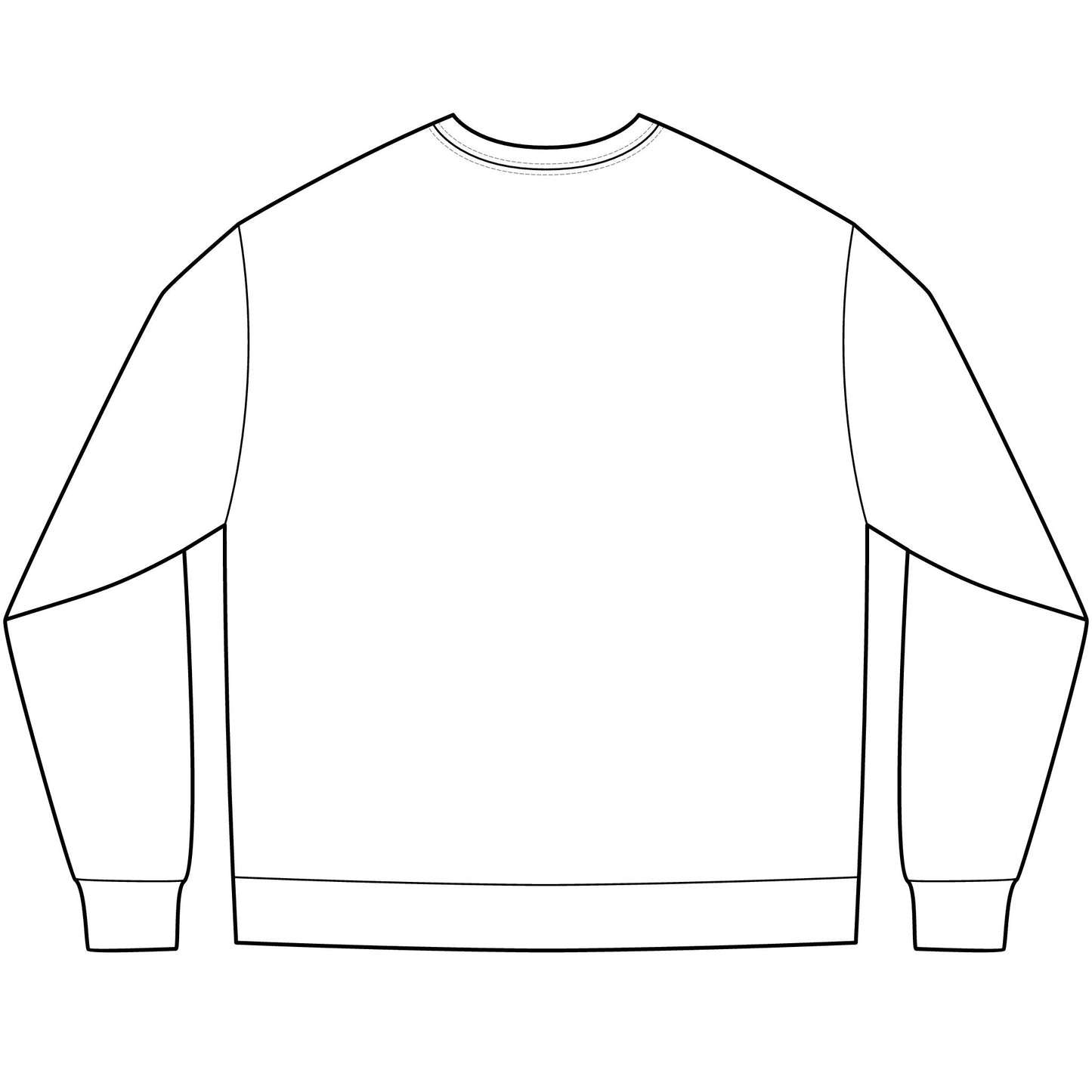 ‘The Wolftrap’ Retro long sleeve Tee