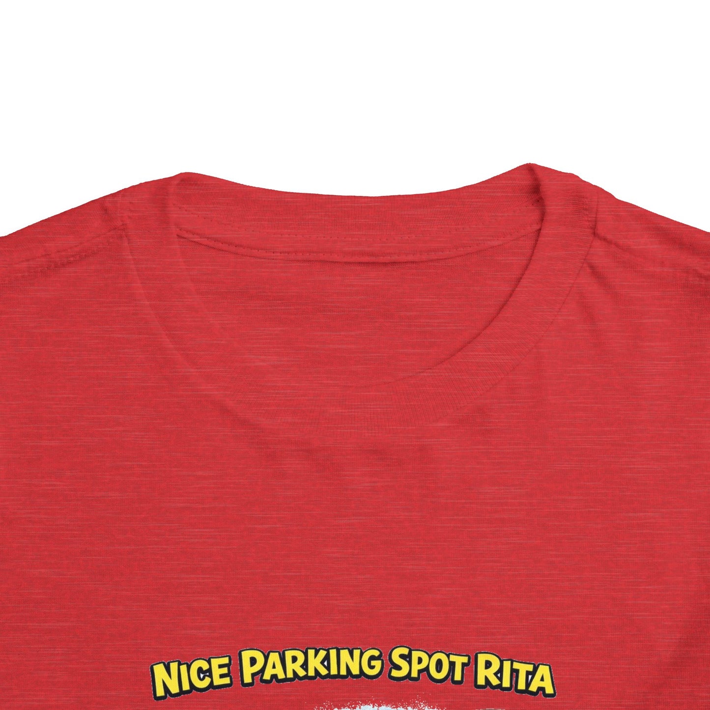 ‘Nice Parking Spot Rita' Toddler Tee