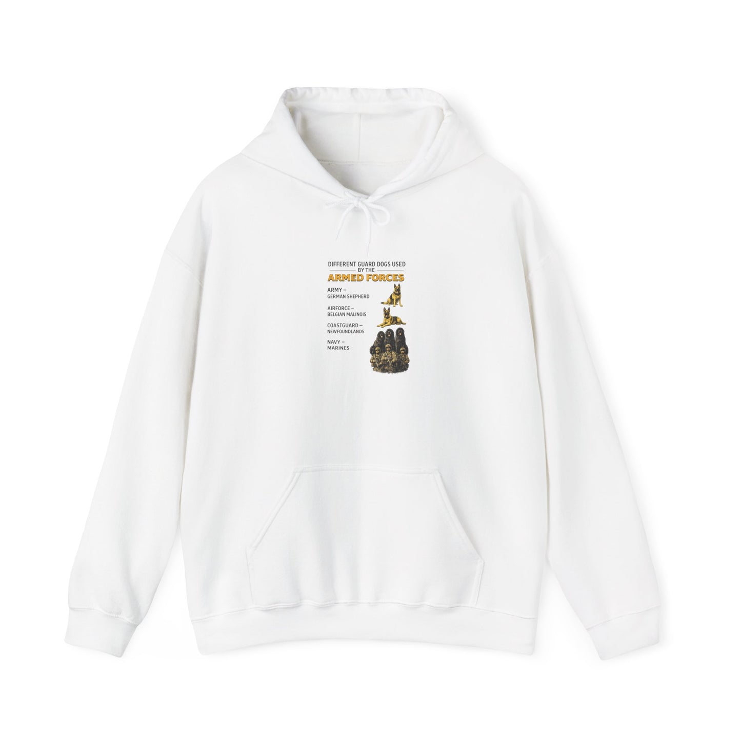 Military Working Dog Humor Hoodie