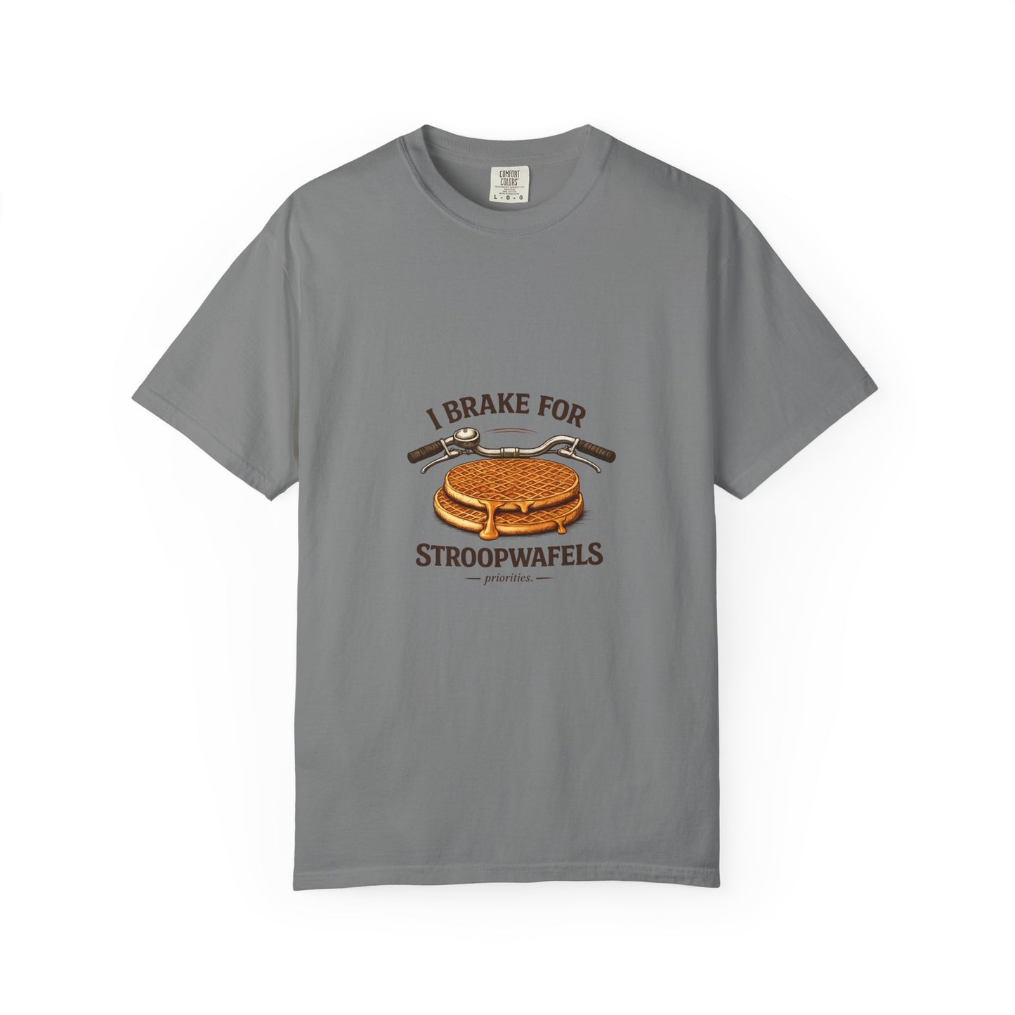 ‘I Brake for Stroopwafels’ Retro Tee