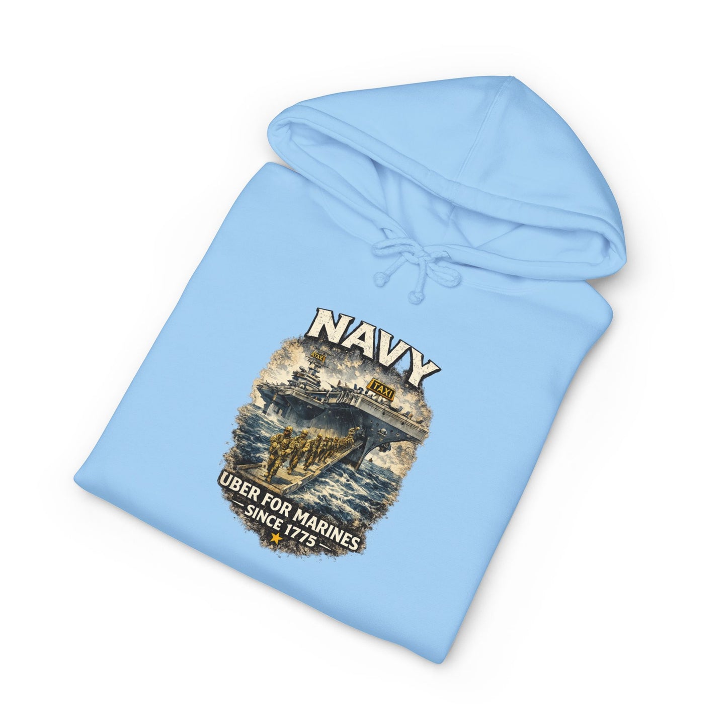 Retro Navy ‘Uber for Marines’ Hoodie