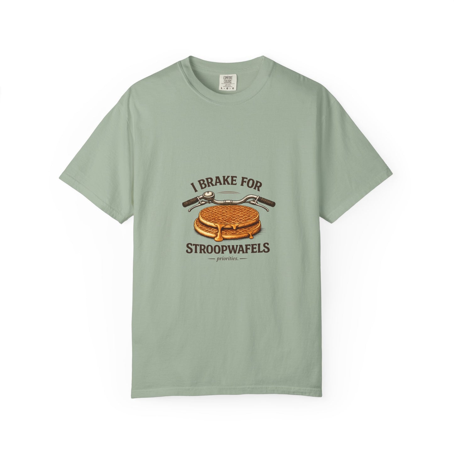 ‘I Brake for Stroopwafels’ Retro Tee