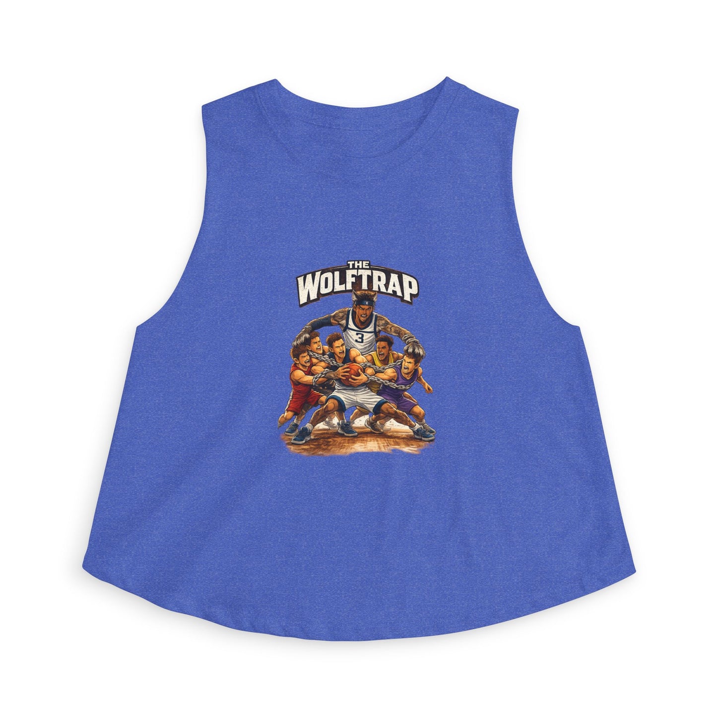‘The Wolftrap’  Women's Crop Top Tank