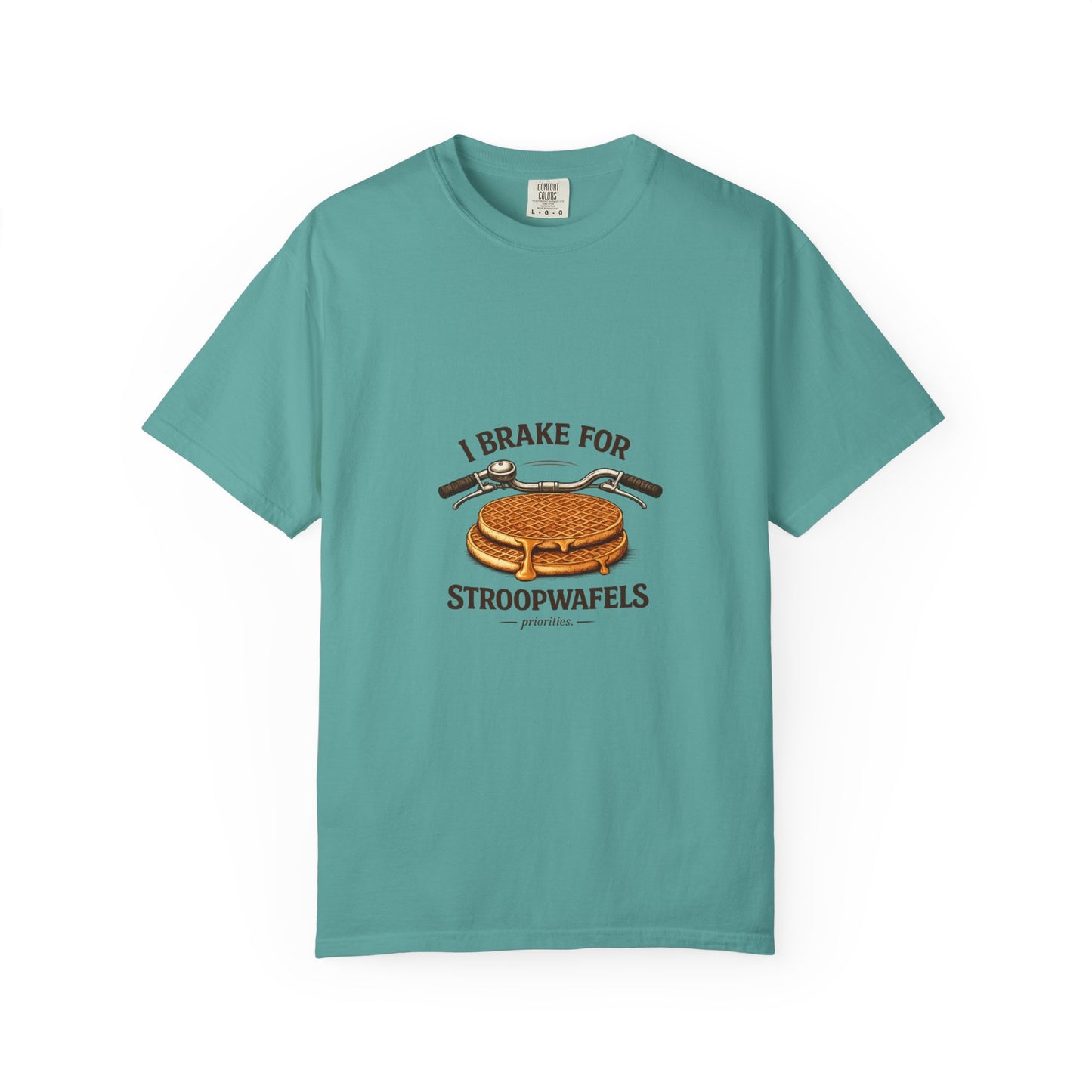 ‘I Brake for Stroopwafels’ Retro Tee