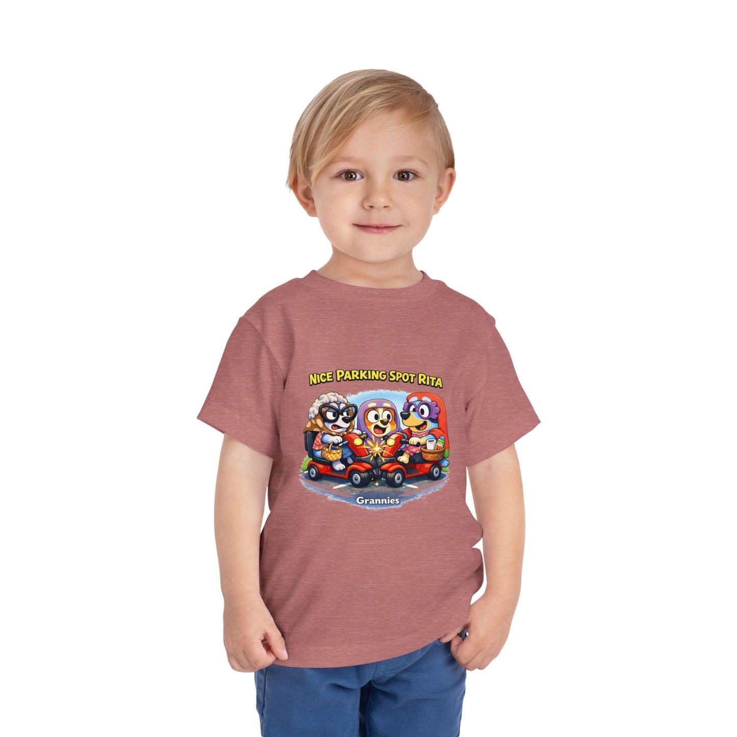 ‘Nice Parking Spot Rita' Toddler Tee
