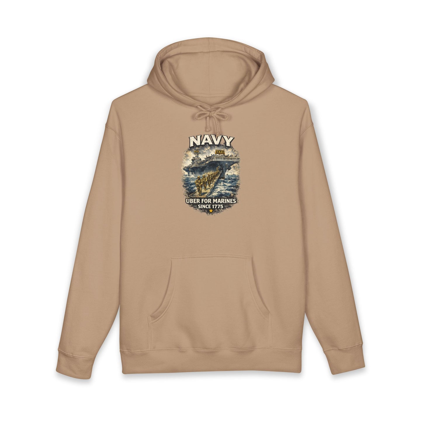 Retro Navy ‘Uber for Marines’ Hoodie
