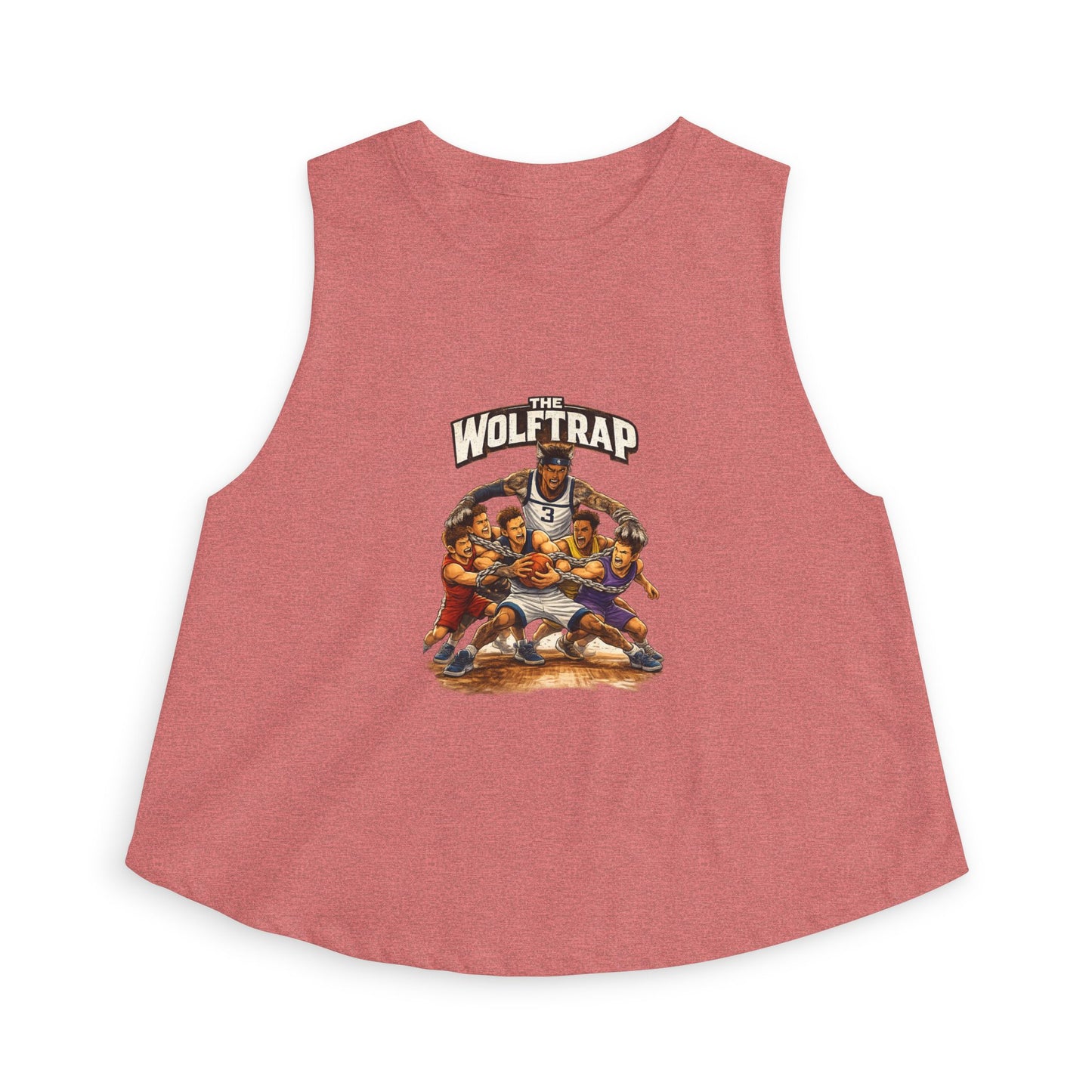 ‘The Wolftrap’  Women's Crop Top Tank