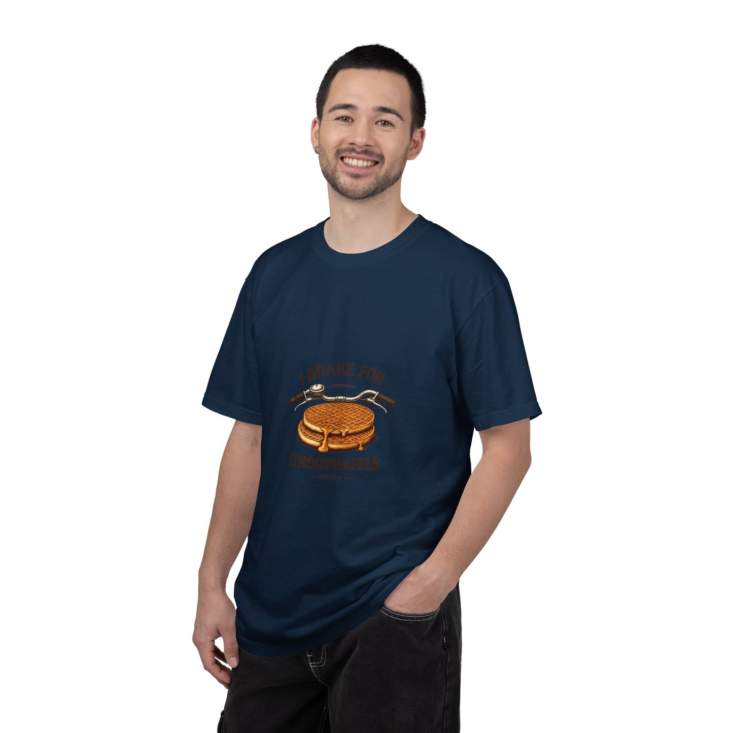 ‘I Brake for Stroopwafels’ Retro Tee
