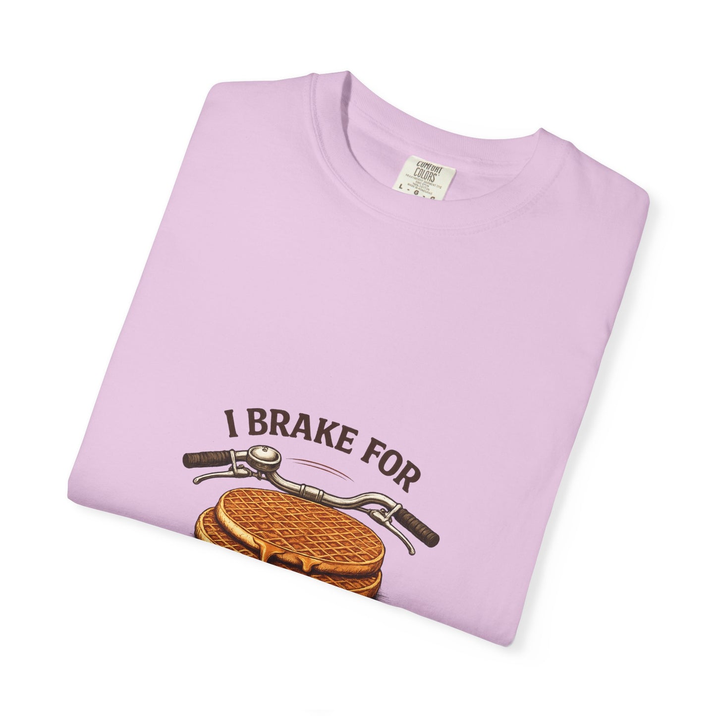 ‘I Brake for Stroopwafels’ Retro Tee