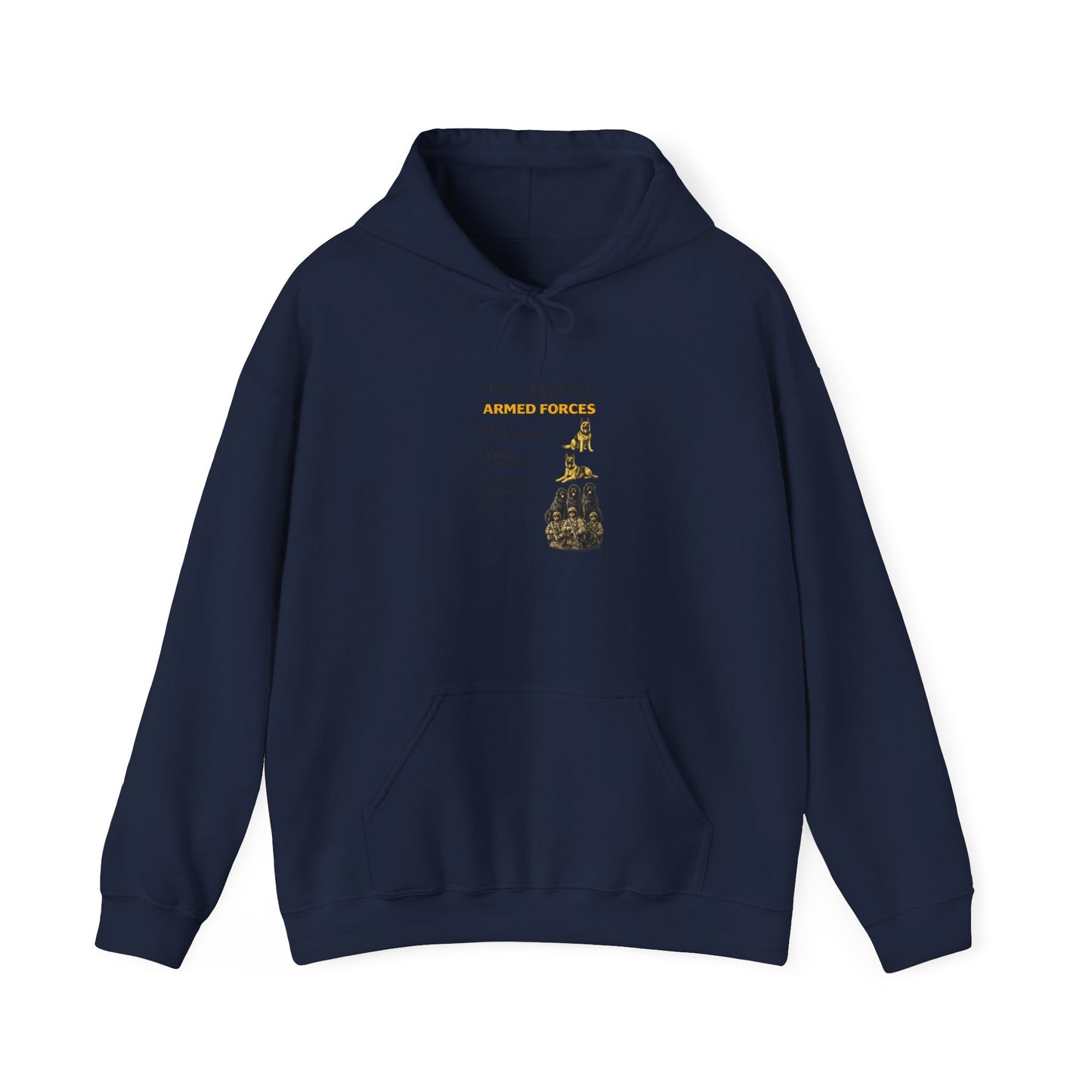 Military Working Dog Humor Hoodie