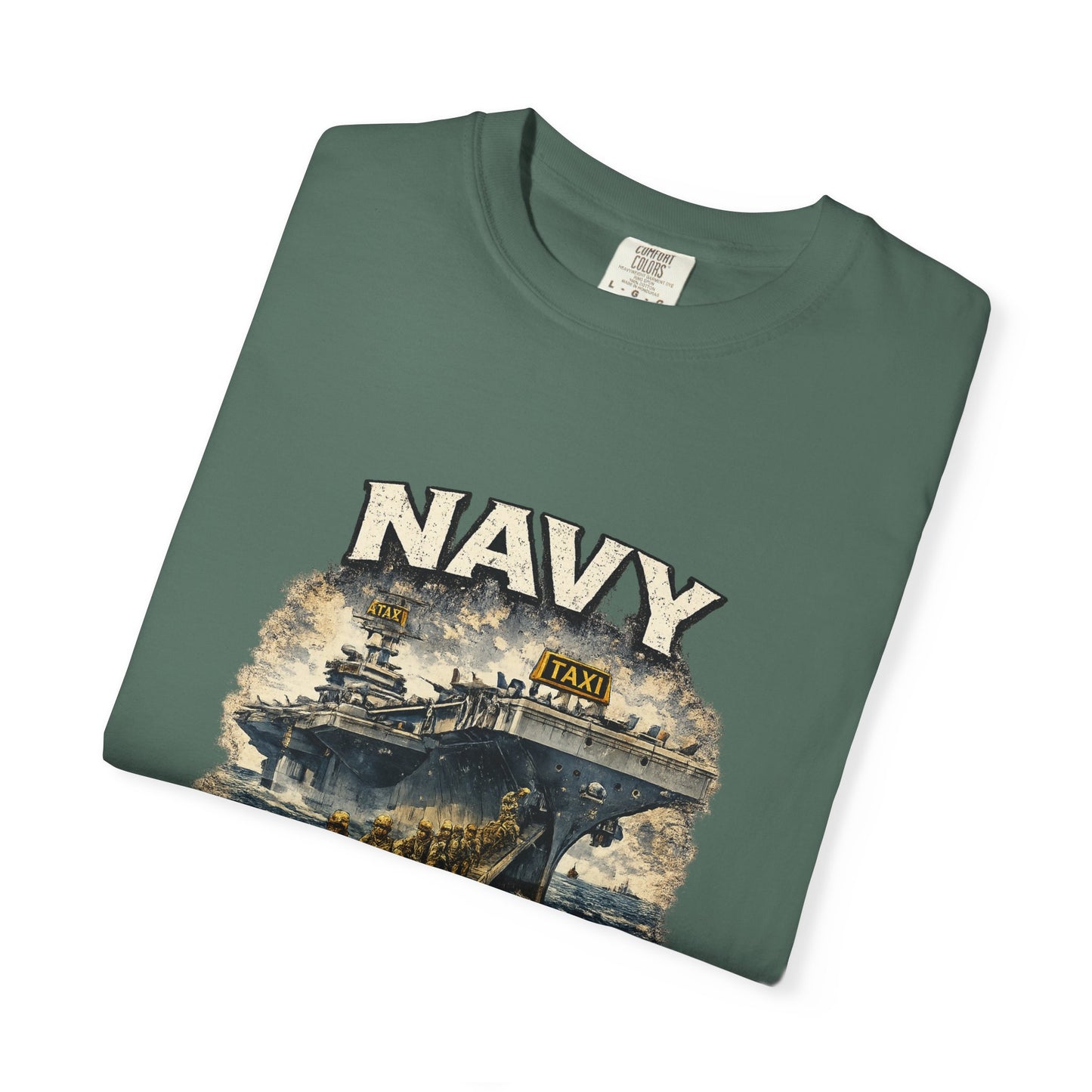 Navy 'Uber for Marines' Graphic Tee
