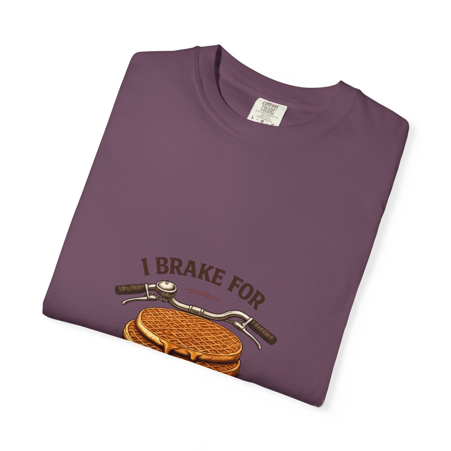 ‘I Brake for Stroopwafels’ Retro Tee