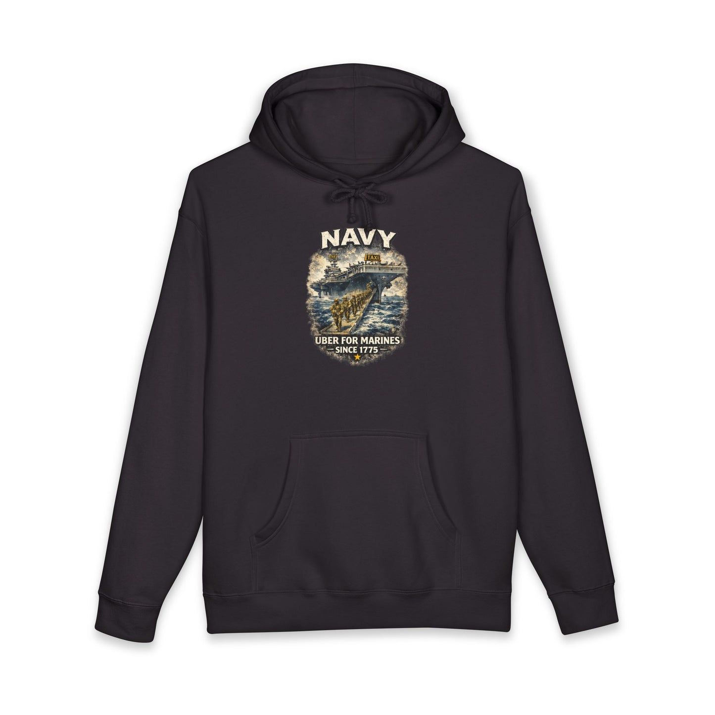 Retro Navy ‘Uber for Marines’ Hoodie