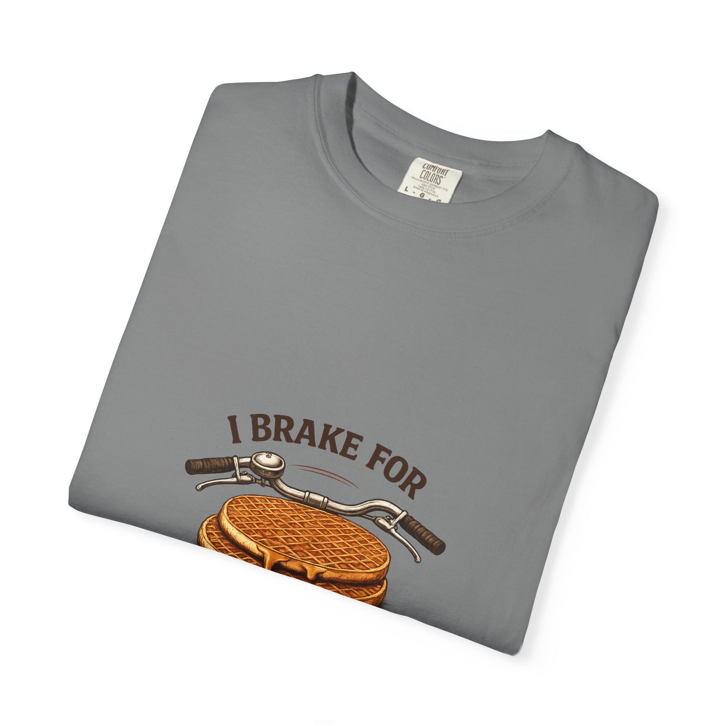 ‘I Brake for Stroopwafels’ Retro Tee