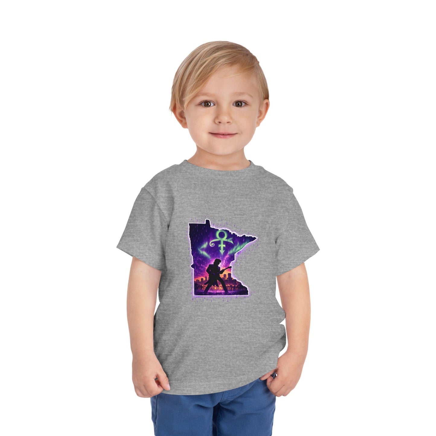 Minnesota Rocking Skyline Toddler Tee