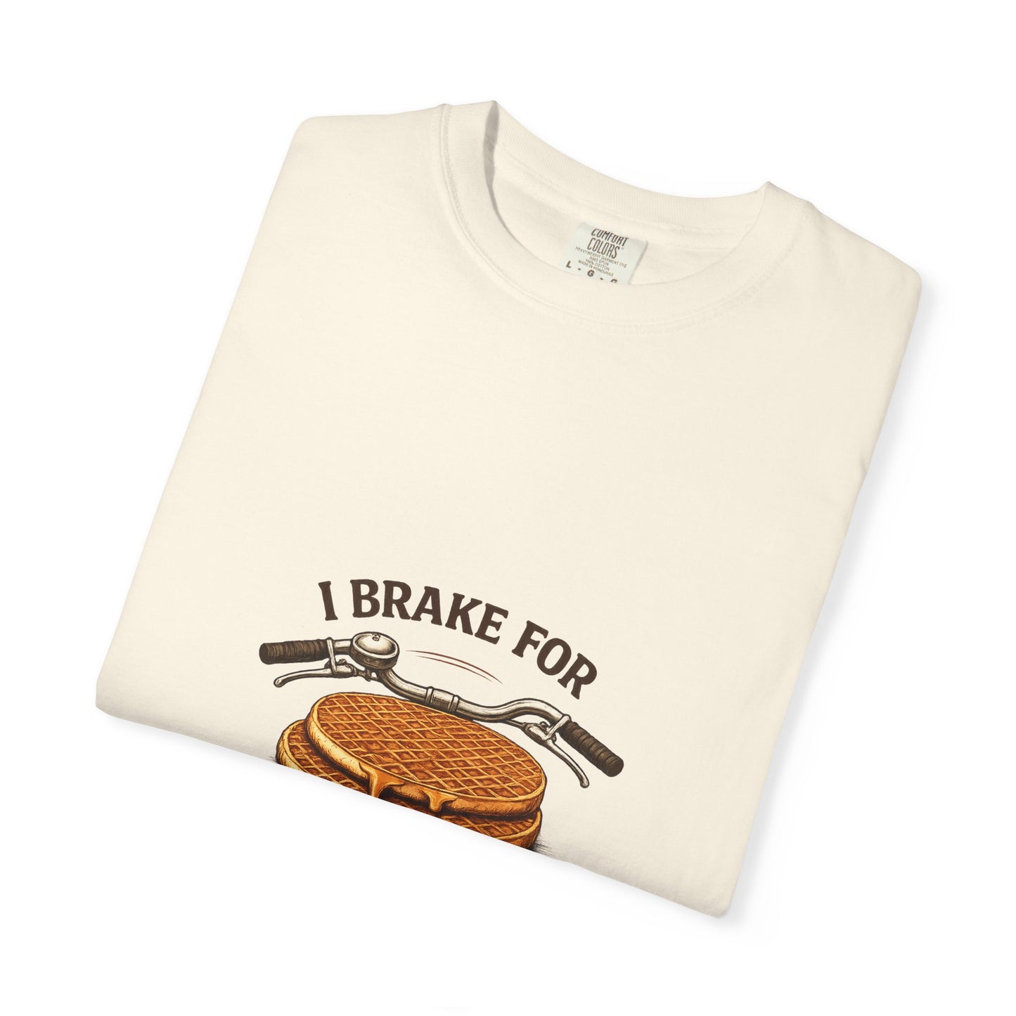 ‘I Brake for Stroopwafels’ Retro Tee