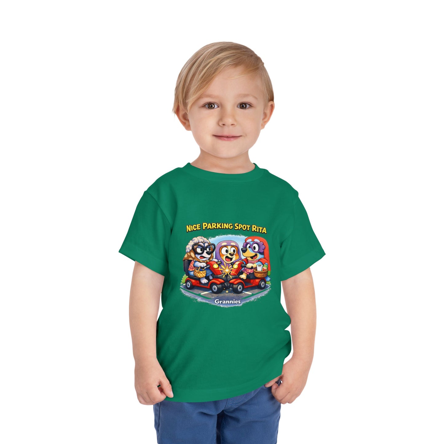 ‘Nice Parking Spot Rita' Toddler Tee