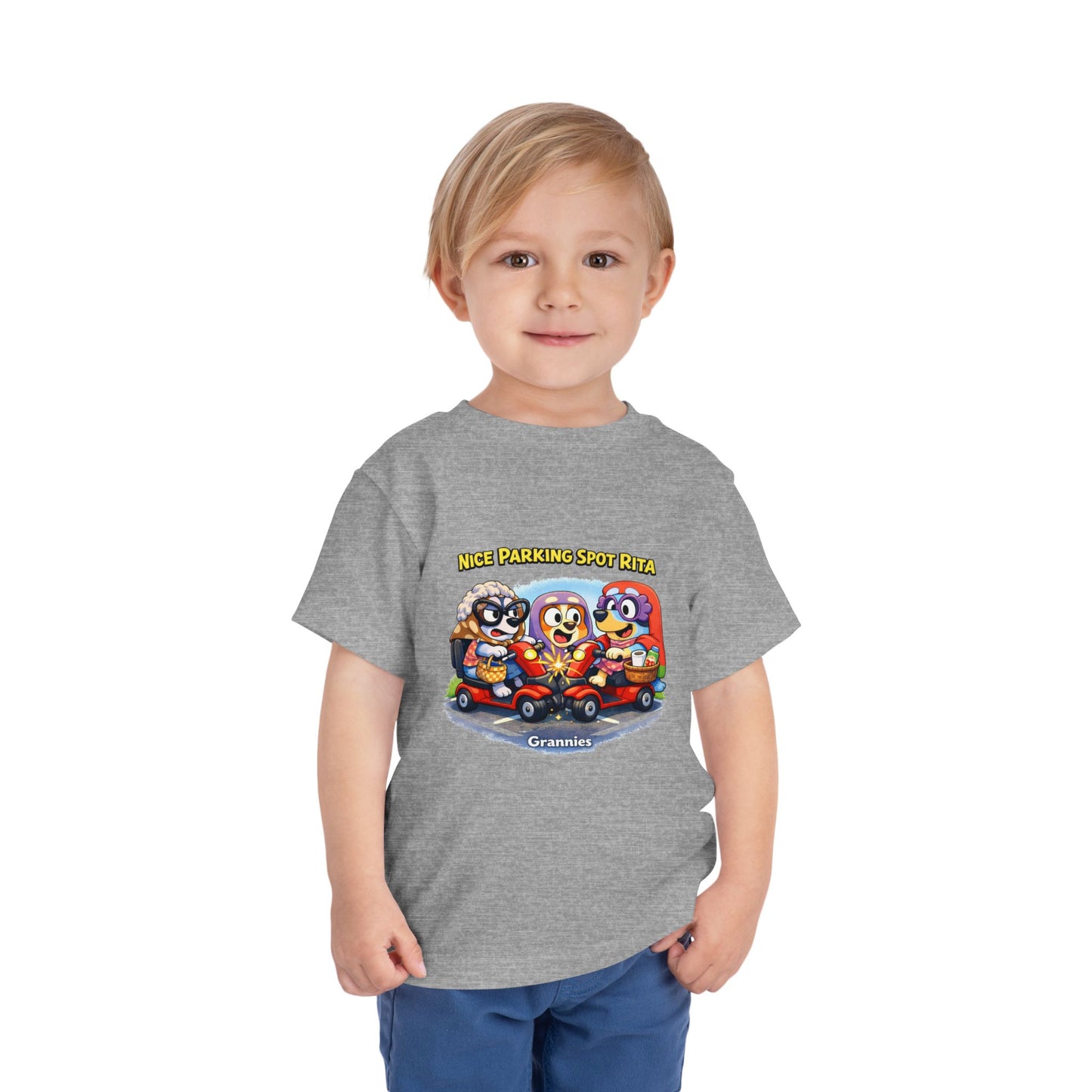 ‘Nice Parking Spot Rita' Toddler Tee