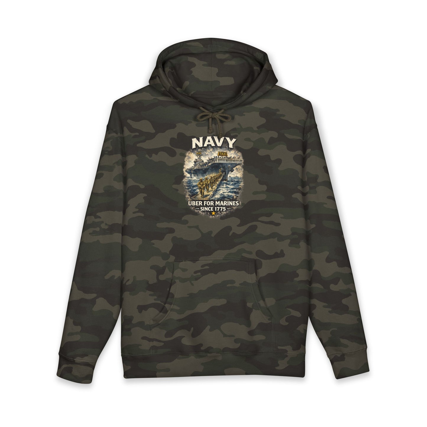 Retro Navy ‘Uber for Marines’ Hoodie