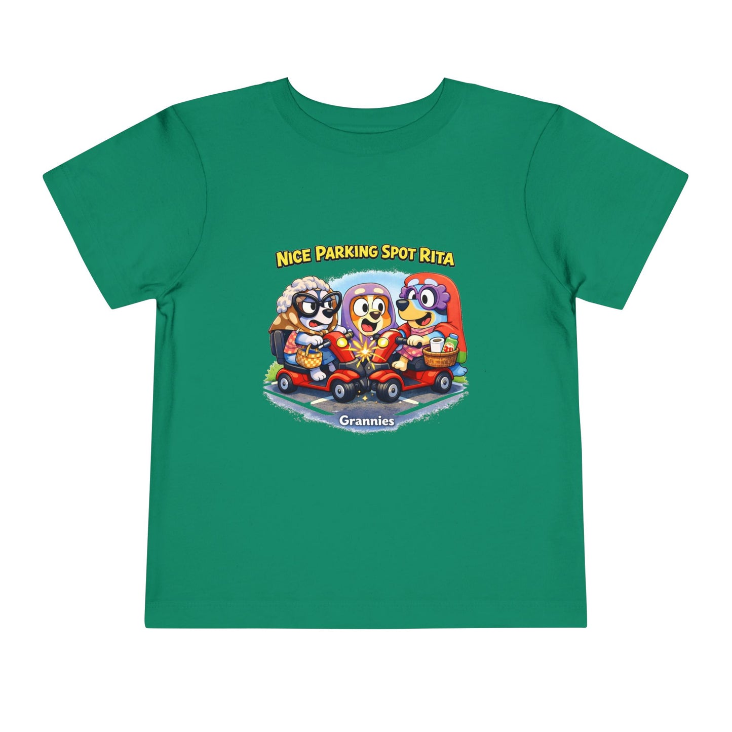 ‘Nice Parking Spot Rita' Toddler Tee