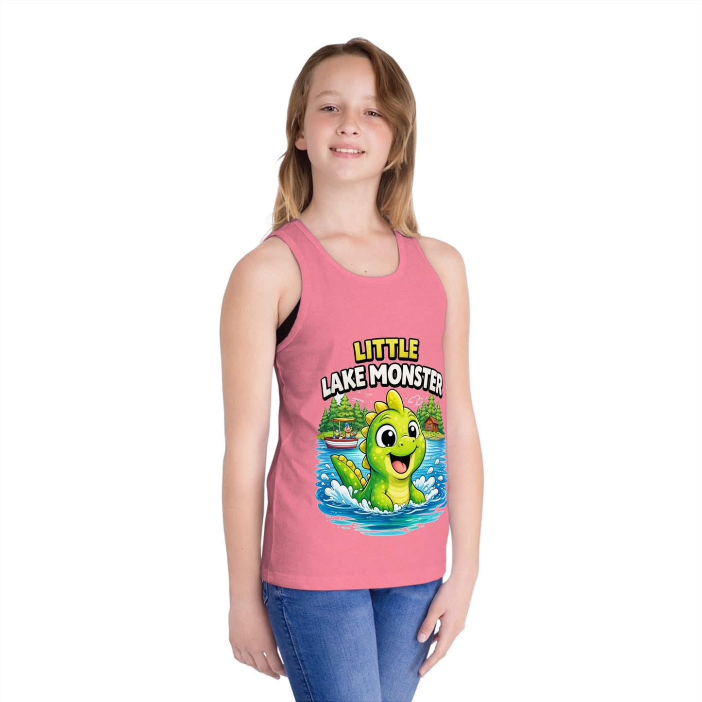 ‘Little Lake Monster’ Kid's Tank Top