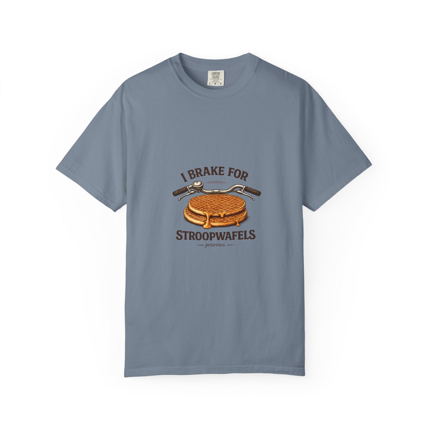 ‘I Brake for Stroopwafels’ Retro Tee