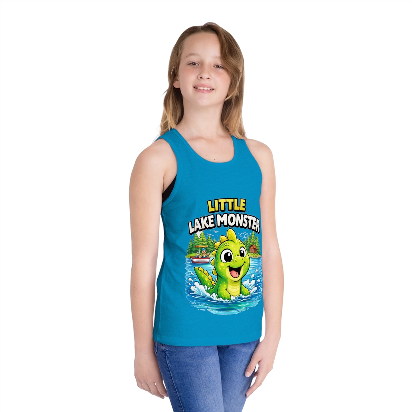 ‘Little Lake Monster’ Kid's Tank Top