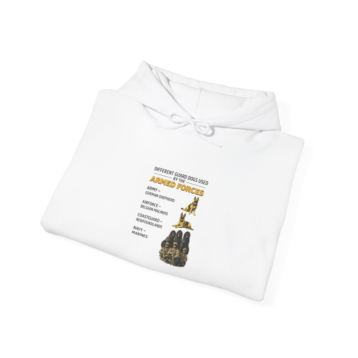 Military Working Dog Humor Hoodie