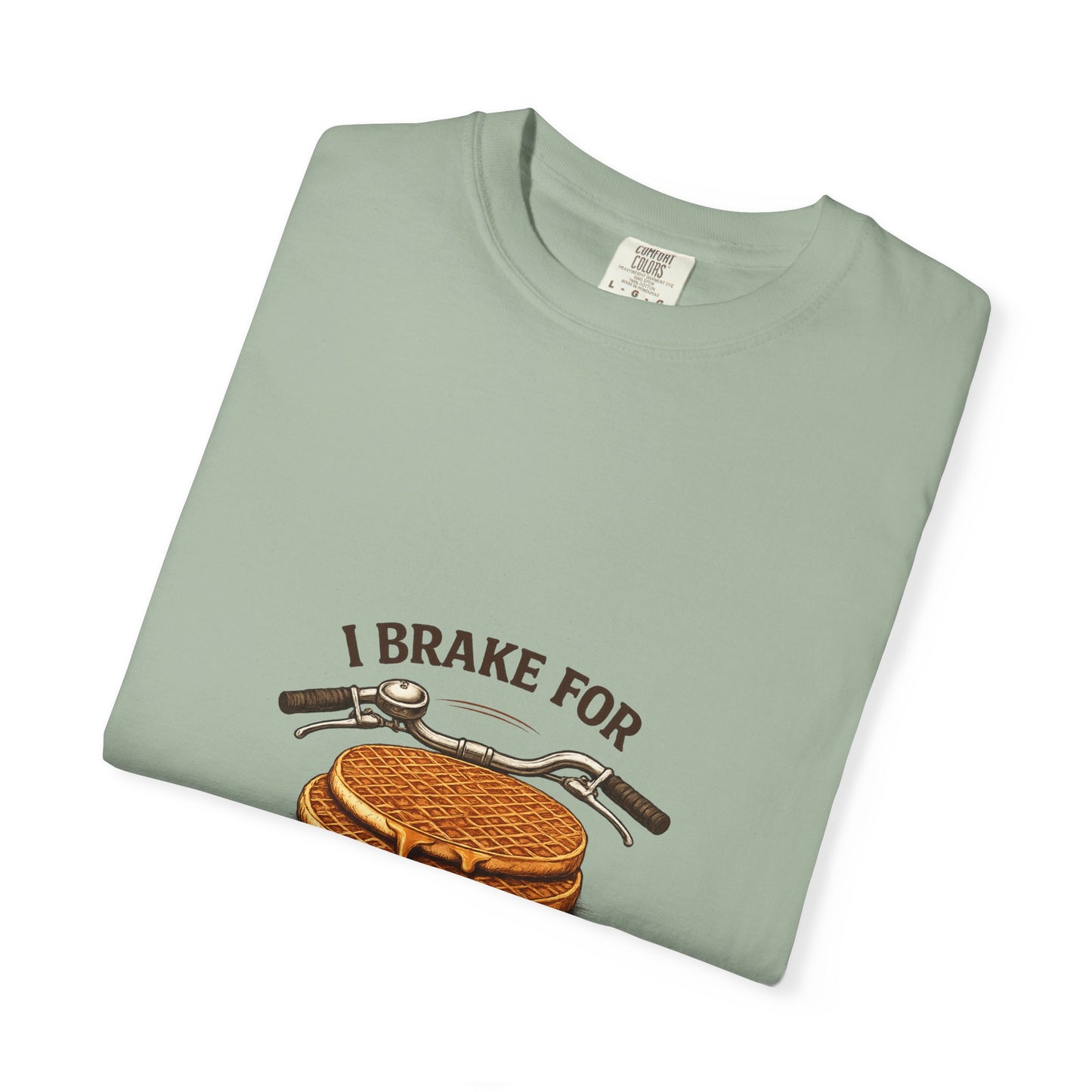 ‘I Brake for Stroopwafels’ Retro Tee