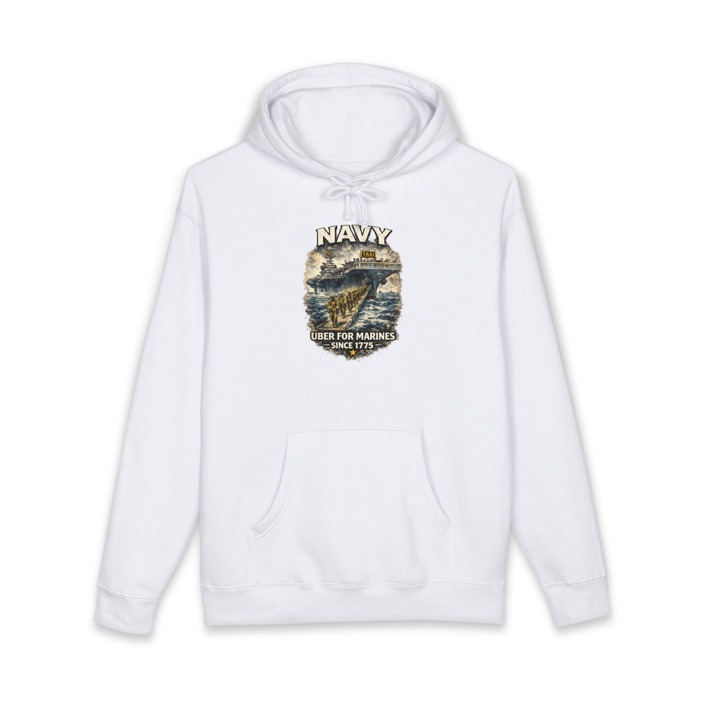 Retro Navy ‘Uber for Marines’ Hoodie