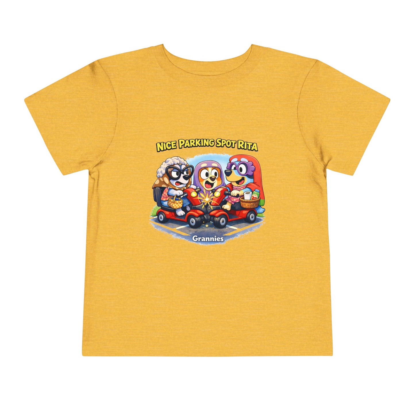 ‘Nice Parking Spot Rita' Toddler Tee