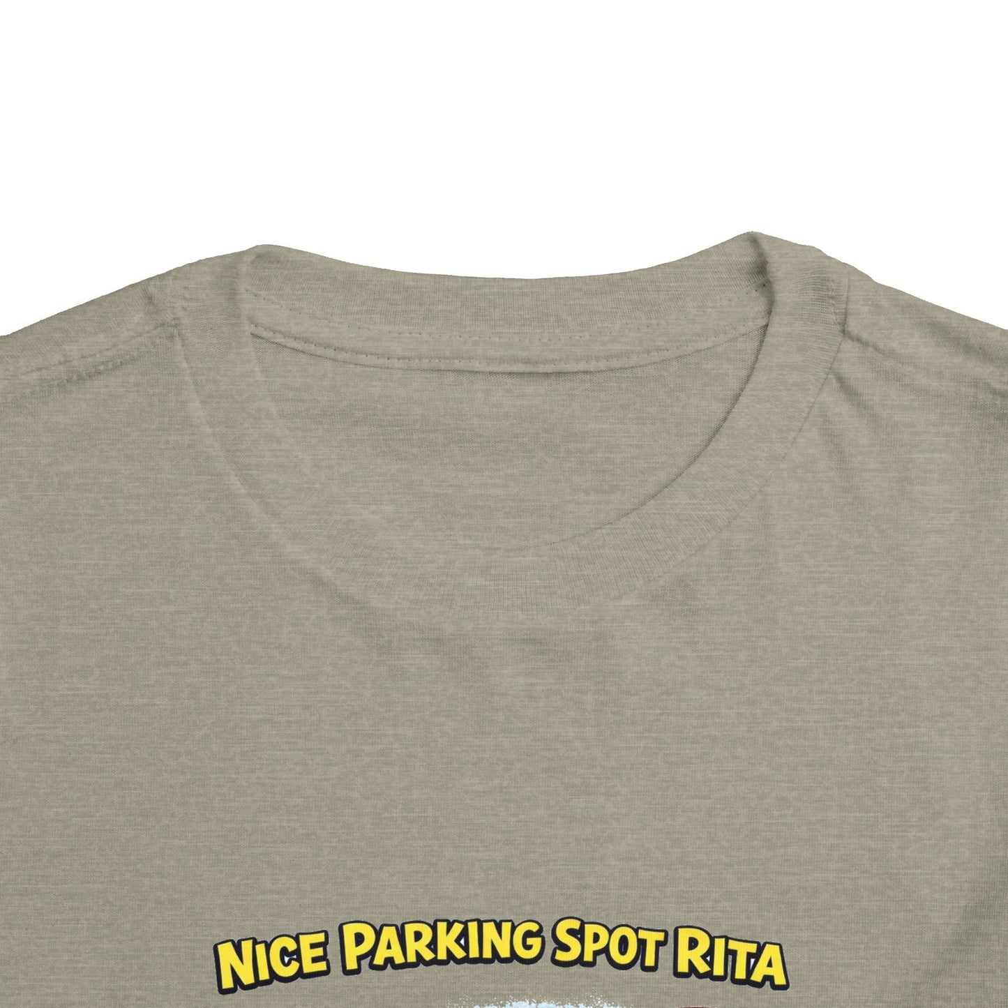 ‘Nice Parking Spot Rita' Toddler Tee