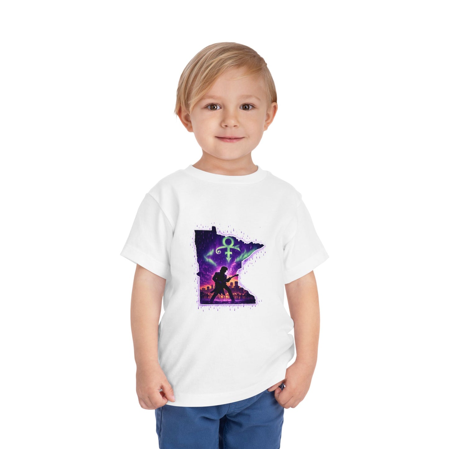 Minnesota Rocking Skyline Toddler Tee