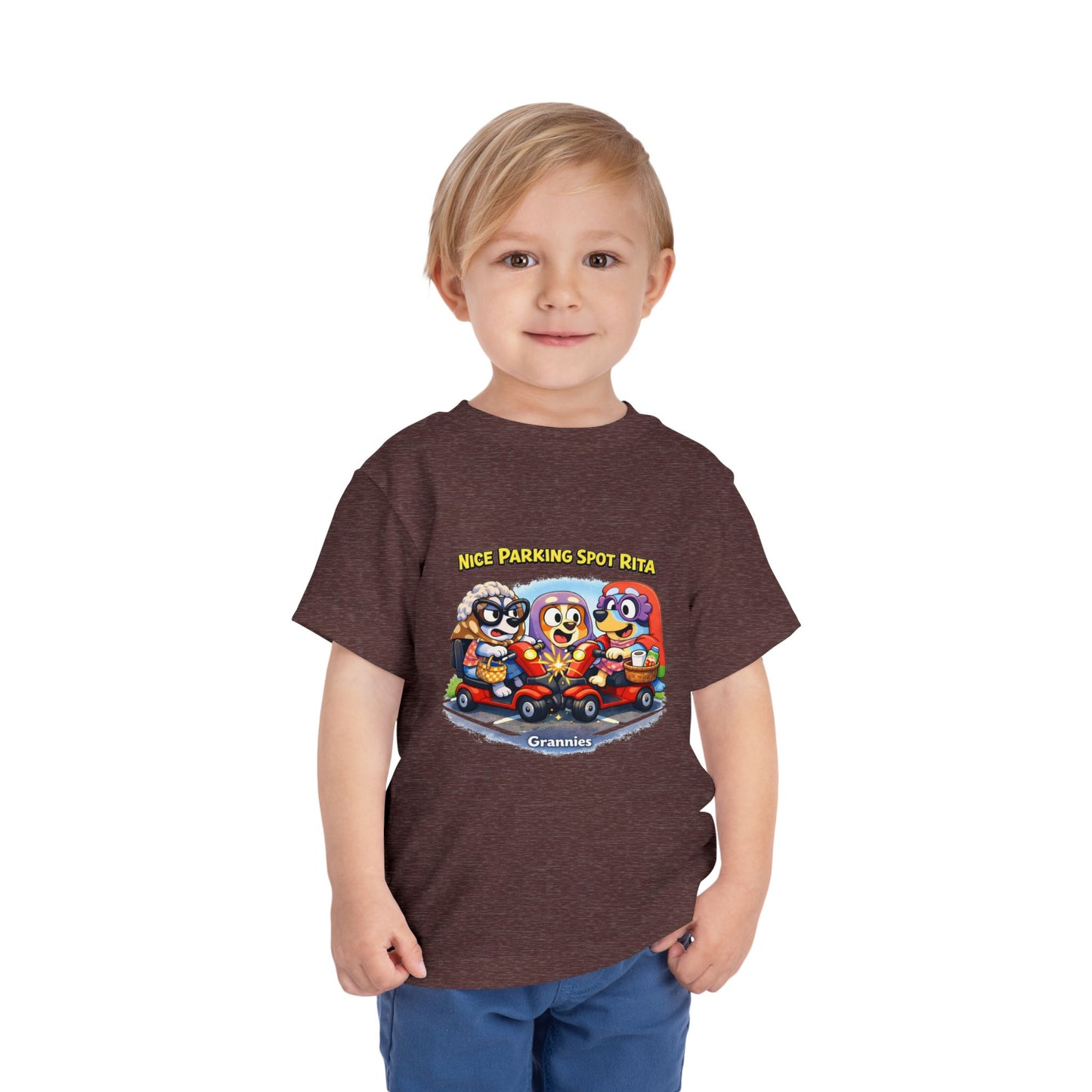 ‘Nice Parking Spot Rita' Toddler Tee