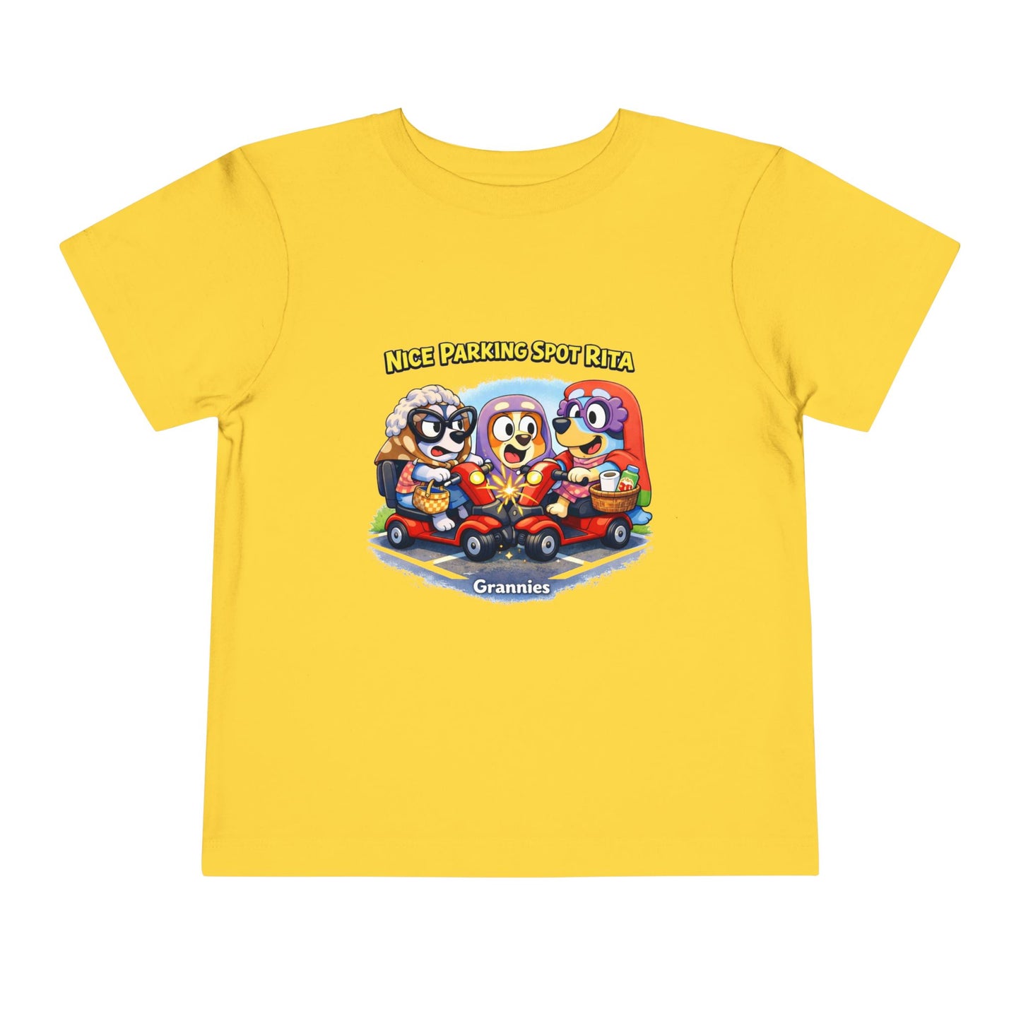 ‘Nice Parking Spot Rita' Toddler Tee