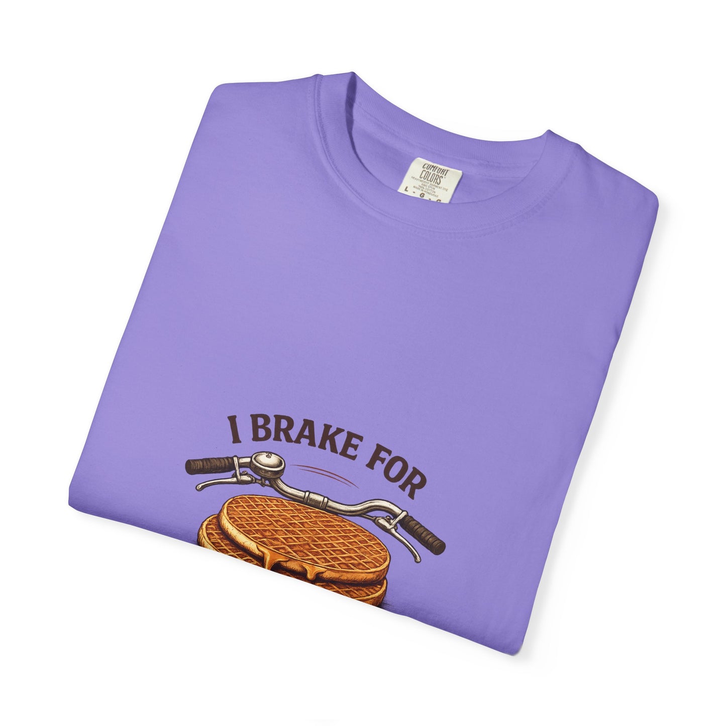 ‘I Brake for Stroopwafels’ Retro Tee