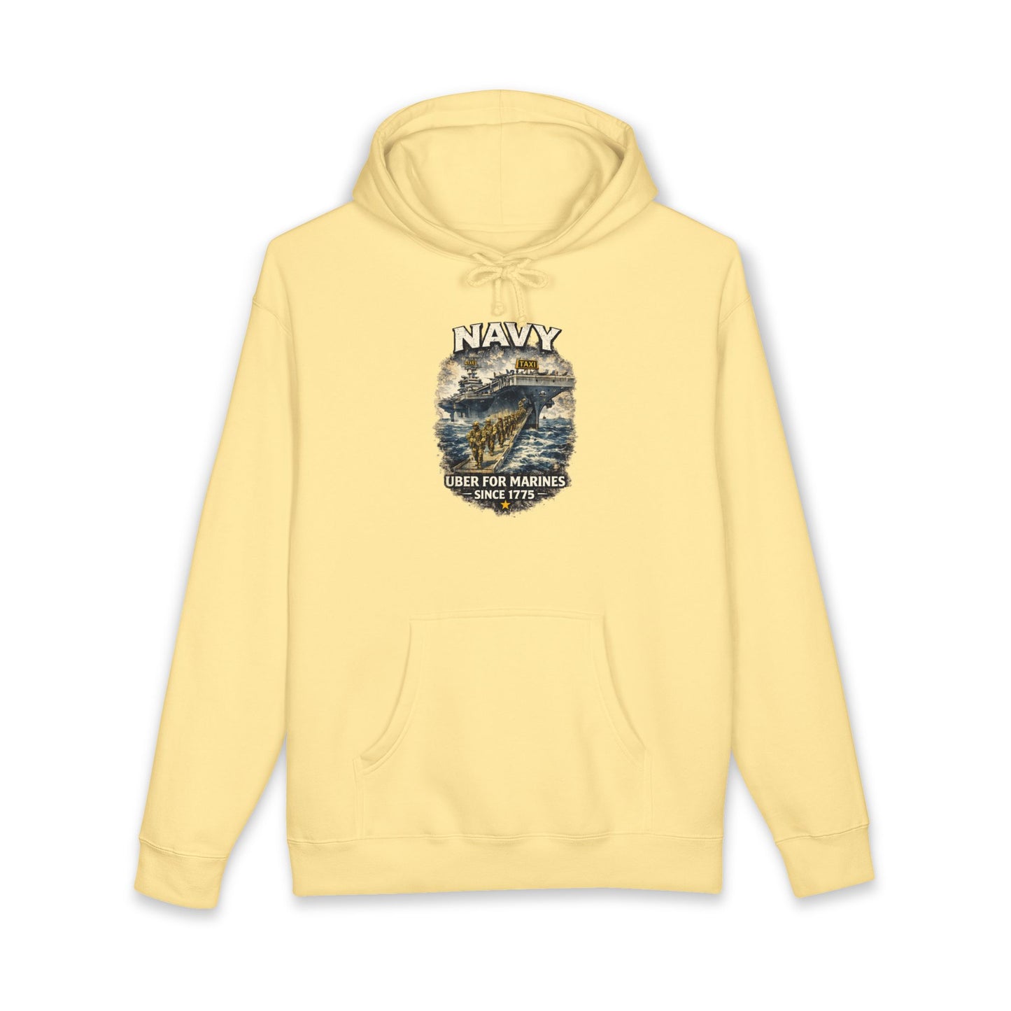 Retro Navy ‘Uber for Marines’ Hoodie