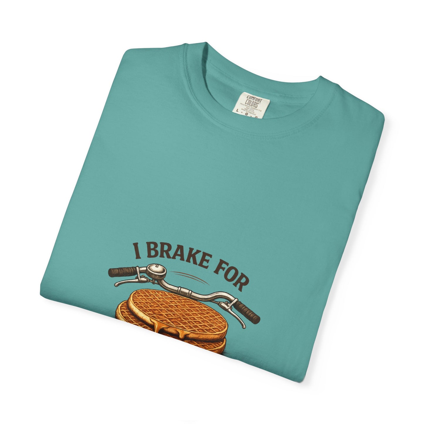 ‘I Brake for Stroopwafels’ Retro Tee