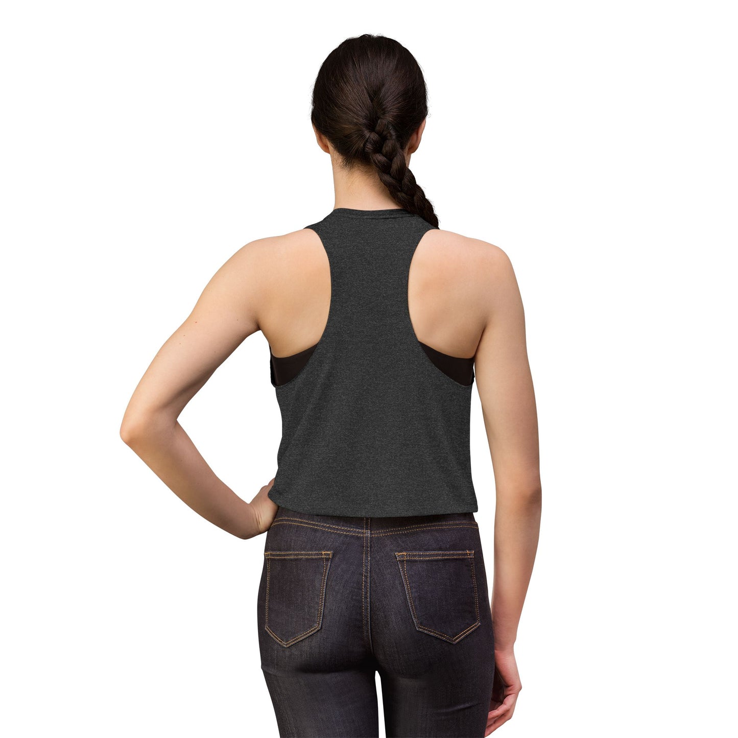 ‘The Wolftrap’  Women's Crop Top Tank