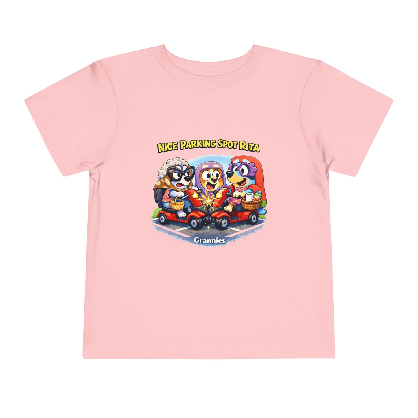 ‘Nice Parking Spot Rita' Toddler Tee
