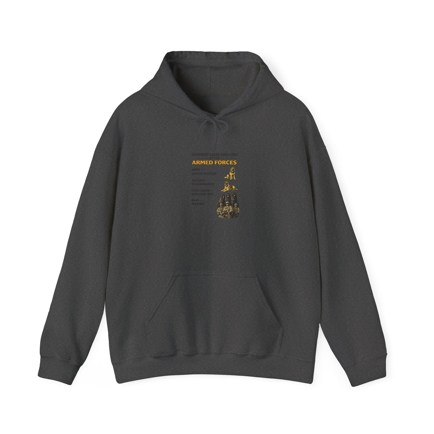 Military Working Dog Humor Hoodie