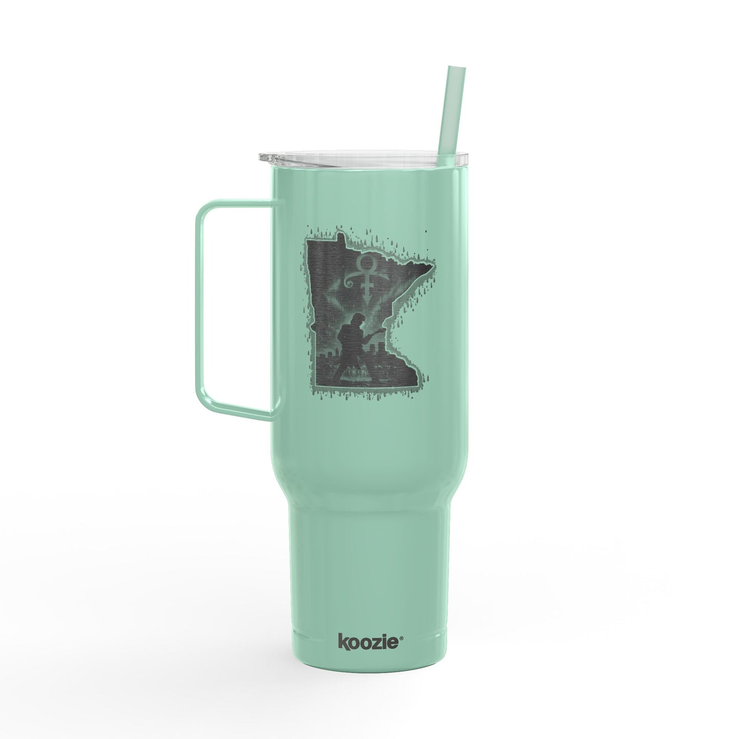 40oz Engraved Tumbler - Minnesota Rocking Skyline