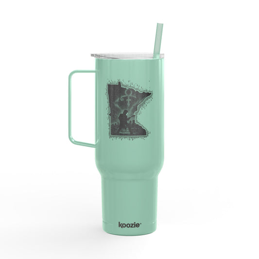 40oz Engraved Tumbler - Minnesota Rocking Skyline