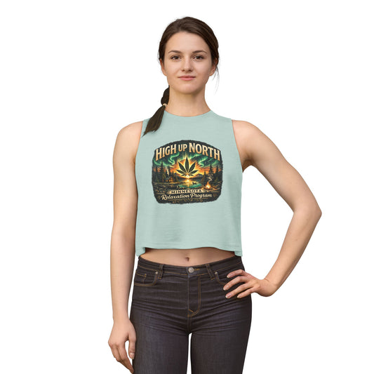‘High Up North’ Women’s Crop Top Tank