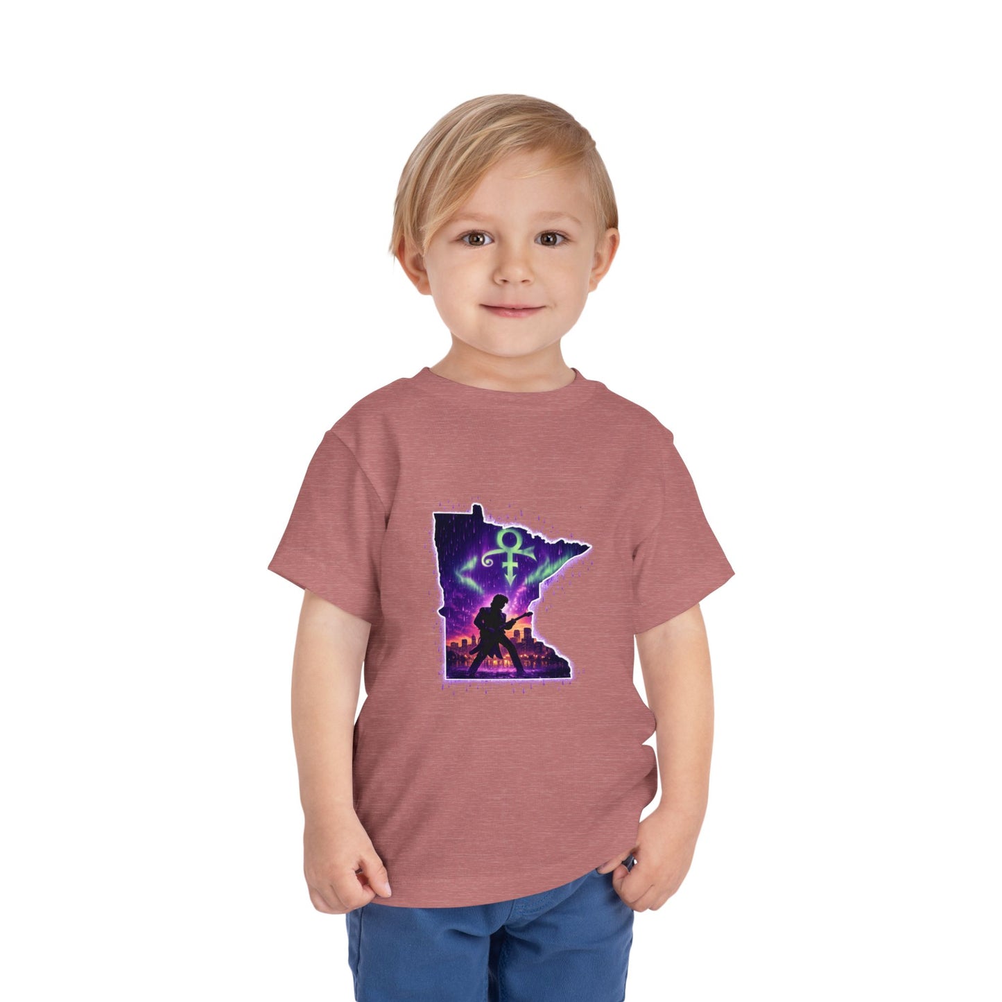 Minnesota Rocking Skyline Toddler Tee