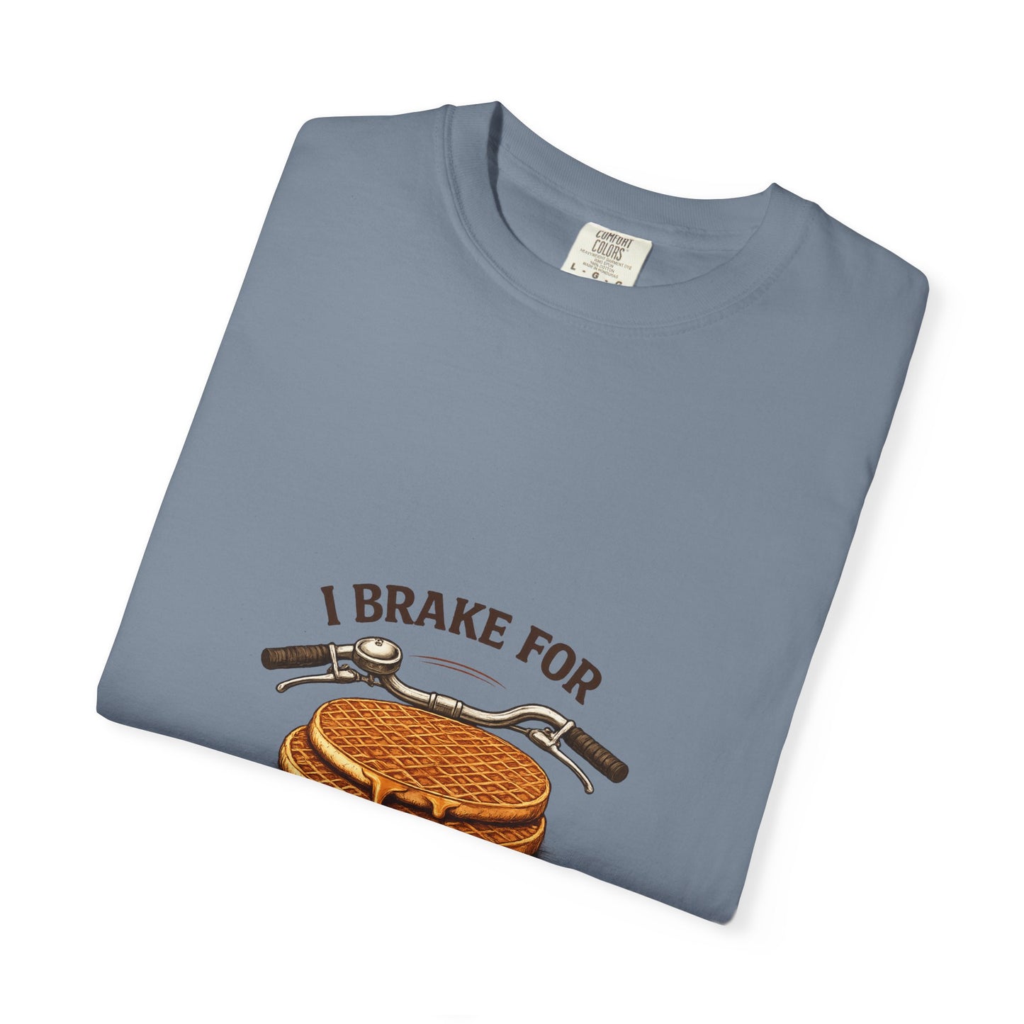 ‘I Brake for Stroopwafels’ Retro Tee