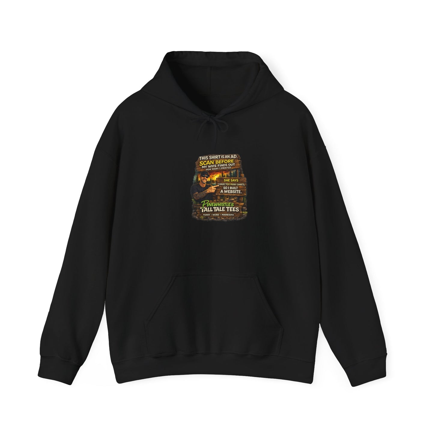 ‘Scan Before My Wife Finds Out' Hoodie