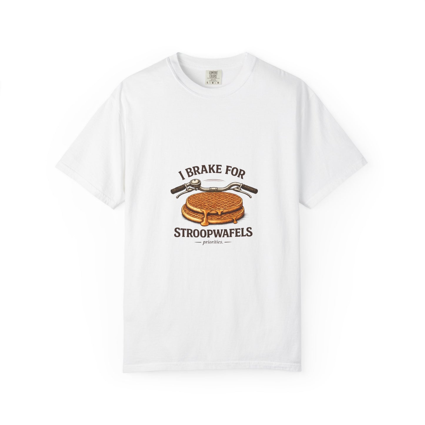 ‘I Brake for Stroopwafels’ Retro Tee