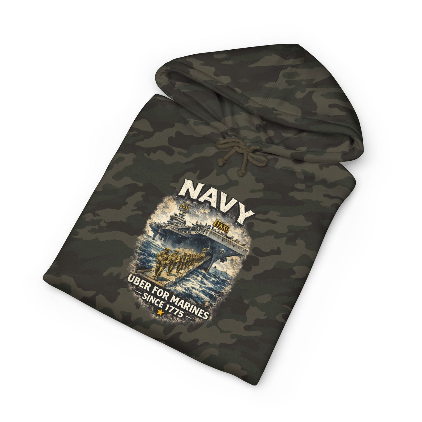 Retro Navy ‘Uber for Marines’ Hoodie