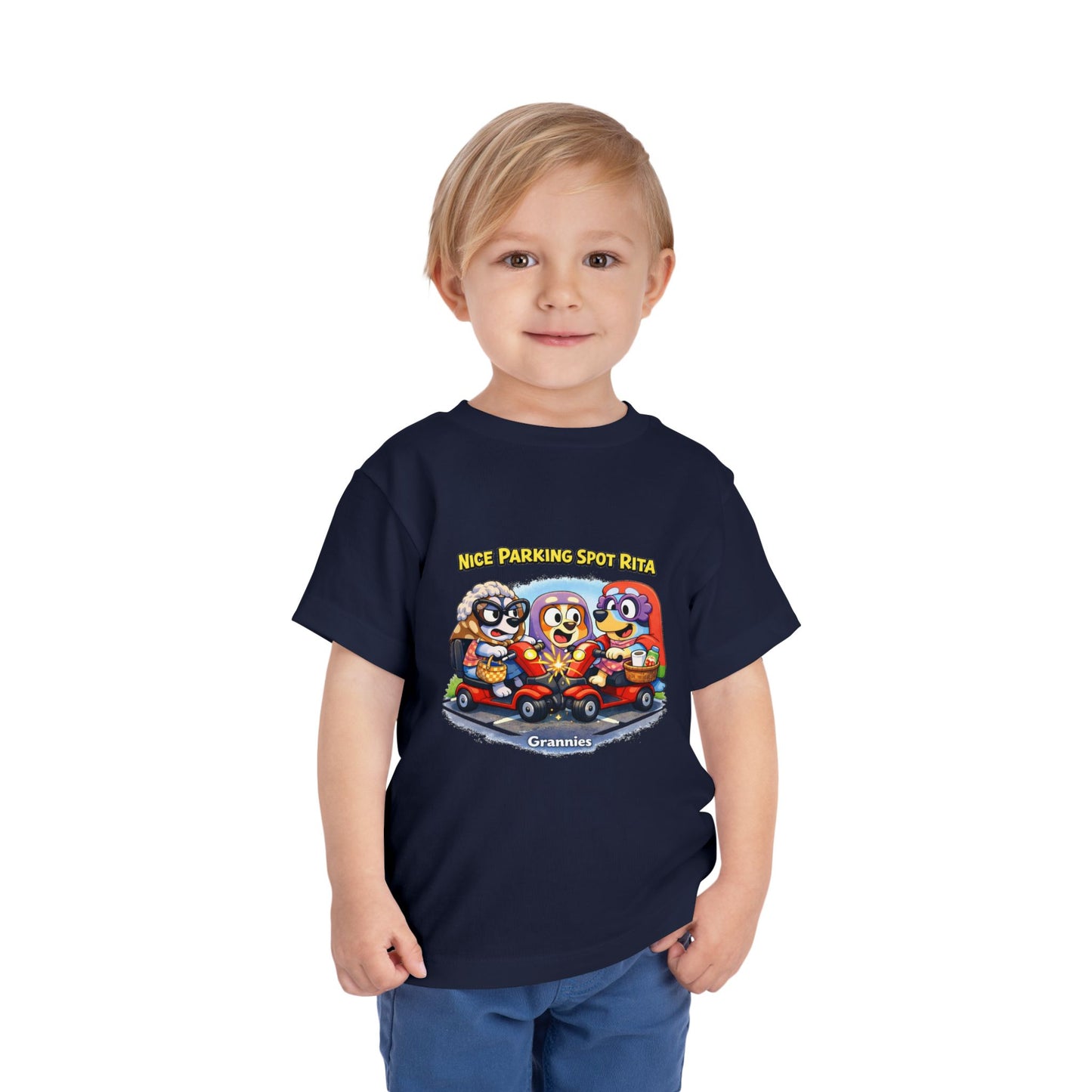 ‘Nice Parking Spot Rita' Toddler Tee